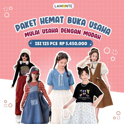 PAKET HEMAT BUKA USAHA ISI 125PCS